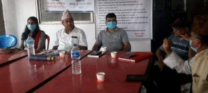 सामाजिक लोकतन्त्र अध्ययन केन्द्र नवलपुरको प्रथम बैठक सम्पन्न