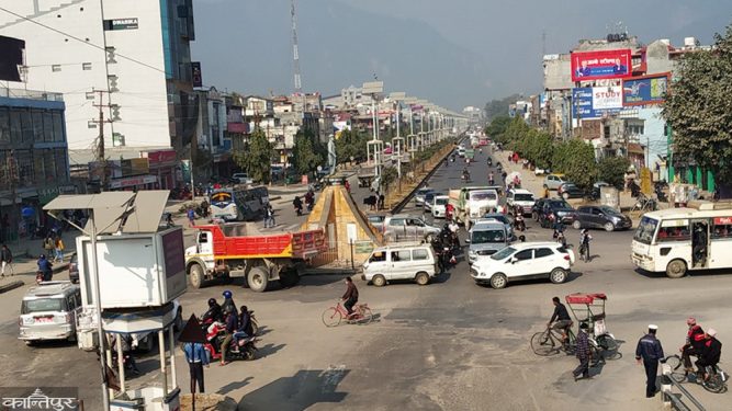 राजमार्ग चौराहा–चिडियाखोला सडक विस्तार गर्न बाटो खुला
