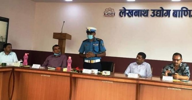 ट्राफिक प्रहरीको  ब्यबहार सभ्य र सालिन  हुन्छ -गण्डकी  ट्राफिक प्रमुख ढकाल