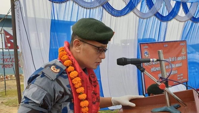 सिमा क्षेत्रमा बसोबास गर्ने जनताको सुरक्षाका निम्ति सशस्त्र प्रहरी बल प्रतिबद्ध छ- डीआईजी प्रधान