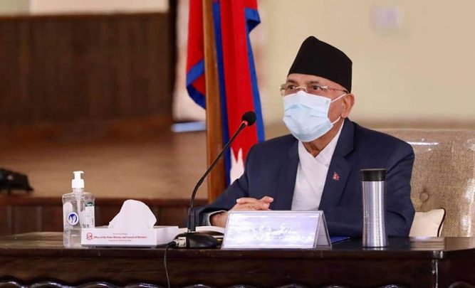 कर्णालीका नेताहरुलाई ओलीले भने- दुई अध्यक्षको निष्कर्ष मान्नुहोस्