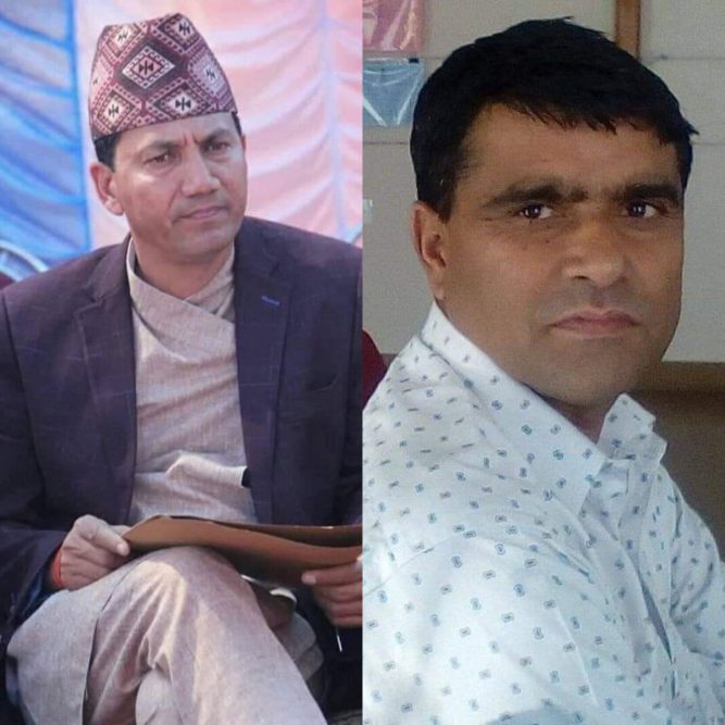 सुनवल नगर प्रमुख भिम थापा र उप-प्रमुख दधिराम अर्याललाई कोरोना संक्रमण