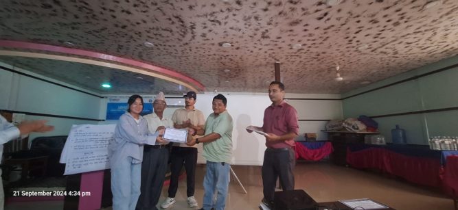नवलपुर होटल व्यवसायी संघद्वारा एकदिवसीय अतिथि सत्कार तालिम सम्पन्न