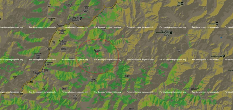 दार्चुलामा भूकम्पको धक्का