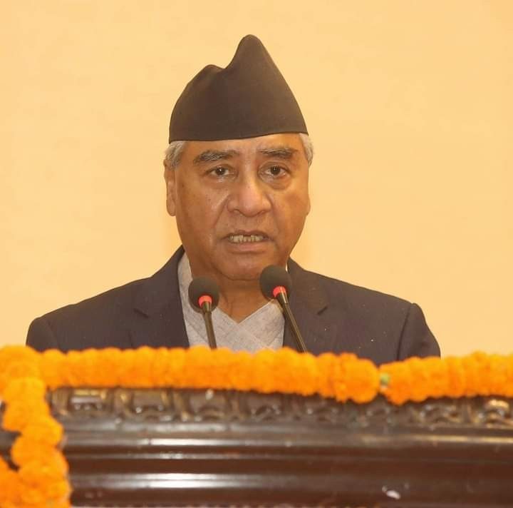 तरुण भेलालाई  संबोधन गर्न  काङ्ग्रेस सभापति  देउवा भोलि चितवनमा
