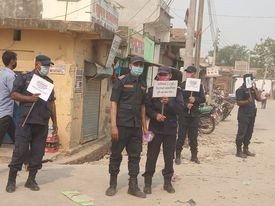 तपाईको मास्क खोइ ?  अभियान (फोटो सहित )