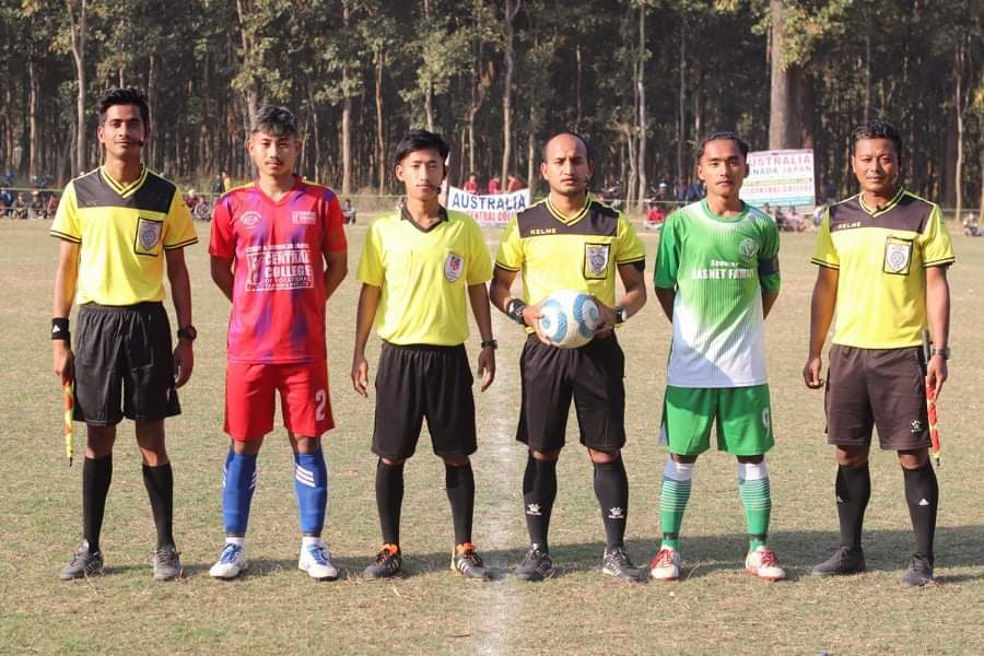 टाइब्रेकरमा  नमुनाले मार्यो बाजि ,अठ्ठाइस विगाहा ४-१ ले पराजित