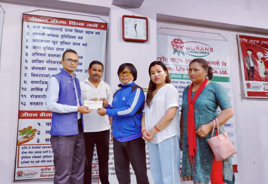 गुराँस लाइफ इन्स्योरेन्सद्वारा मृत्यु दावी भुक्तानी