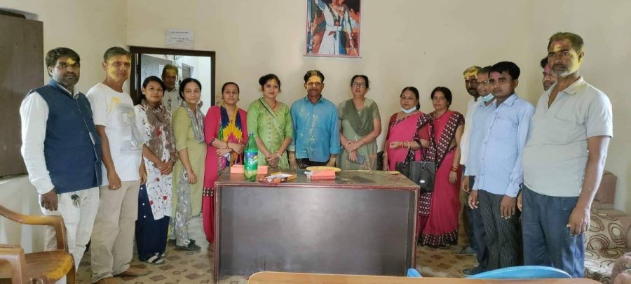 वडाध्यक्ष तुंगनाथ चौधरी द्वारा पदभार ग्रहण Gandakiaaja