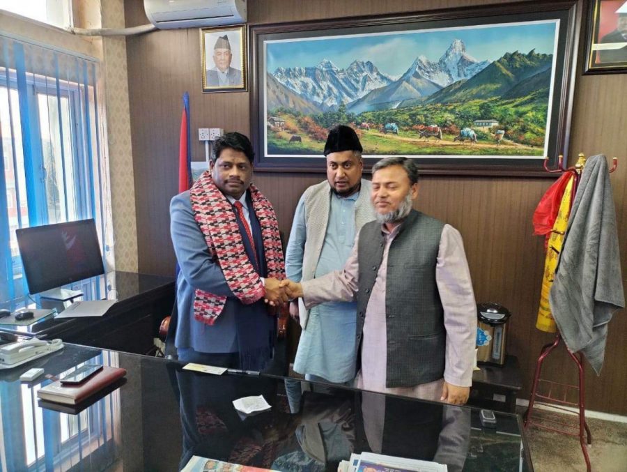 नेपालको जलस्रोतको बारेमा मंत्री खानले उठाएको बिषय सराहनीय:- उपाध्यक्ष मौलाना मशहूद
