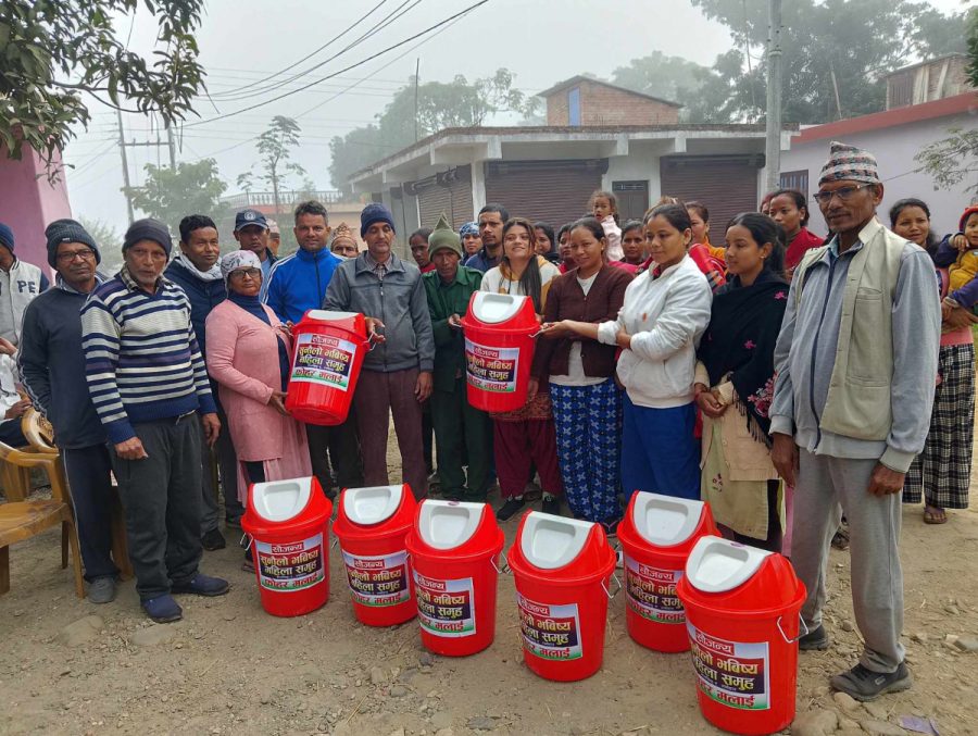 भैलिको पैसाले सामाजिक कार्य