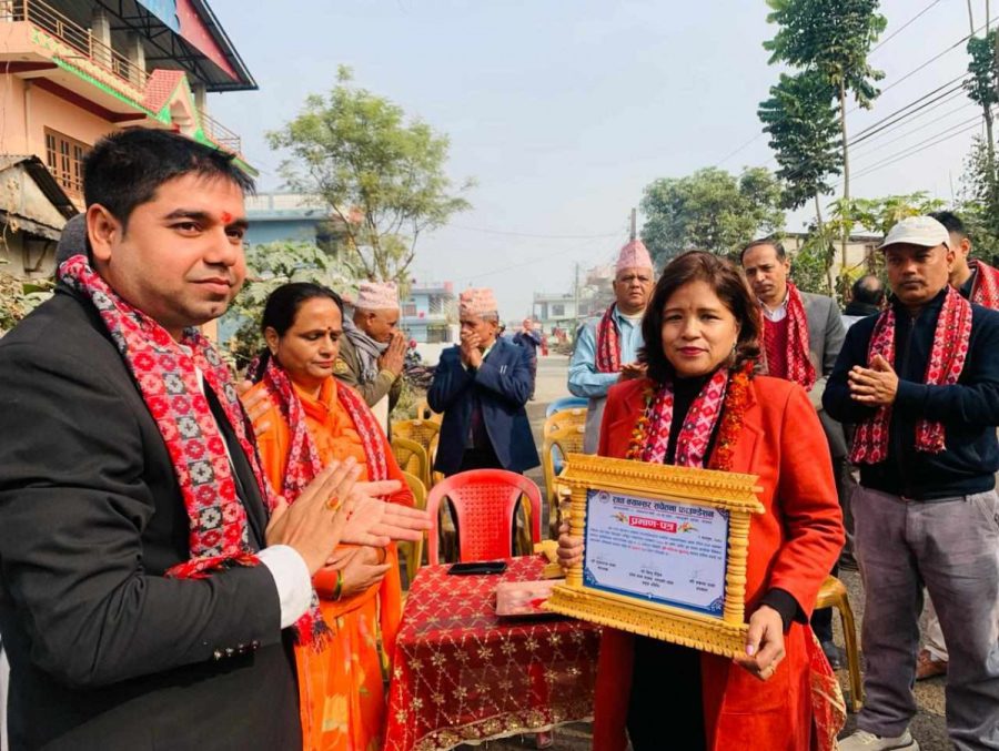 राधा क्यान्सर सचेतना तथा हिंसाविरुद्धको राष्ट्रिय पत्रकारिता पुरस्कार पवित्रा सुनारलाई
