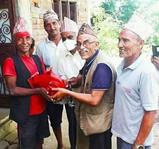 धनबहादुर बिकलाई  आरन मेसिन