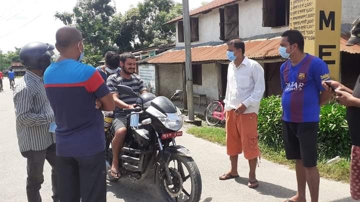 कावासोती १० मगरकोटमा निशुल्क मास्क वितरण