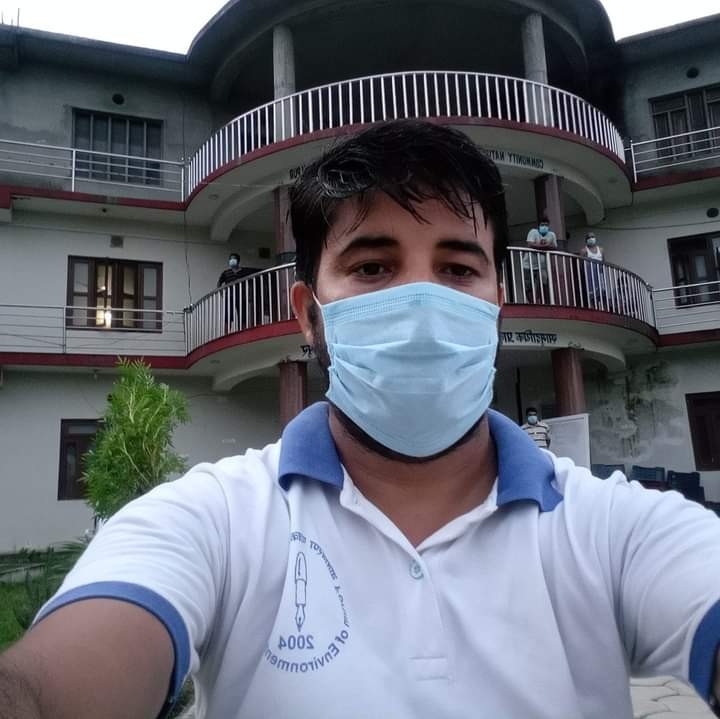 आइसोलेसनबाट कोरोना संक्रमित संचारकर्मिको मन छुने स्टाटस , परिवार र समाजलाइ  सन्देश पठाए