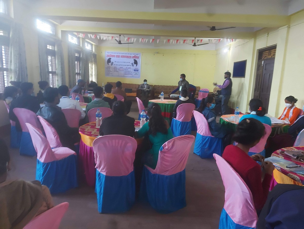 उद्घोषण तथा भाषणकला तालिम परासीमा सुरु